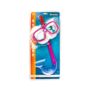 Набор для подводного плавания BESTWAY (маска + трубка) для детей старше 7 лет 000000000001215641