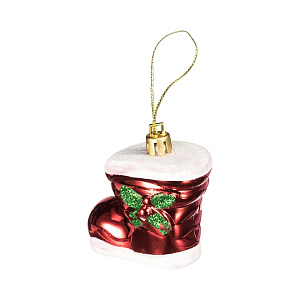 Декоративное украшение Сапожок 6см 2шт MANDARIN пластик 000000000001209385