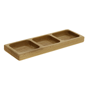 Менажница Natura прямоугольная 300х100х25 мм GR1056-НК 000000000001192776