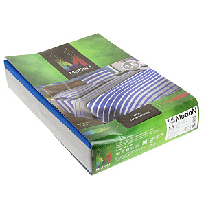 Комплект постельного белья Wenge Motion Stripe Breeze, 1.5 спальный, бязь 000000000001171872