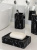 Мыльница DE'NASTIA мрамор чёрный керамика 000000000001213500