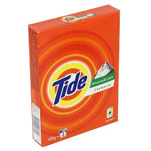 Стиральный порошок Автомат Альпийская свежесть Tide, 450 г 000000000001021351
