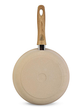 Сковорода 28см CASTA Cream Marble глубокая антипригарное покрытие бакелитовая ручка бежевый жемчуг литой алюминий 000000000001229152