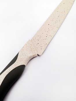 Нож-Слайсер 20см, бежевый, нержавеющая сталь, R010596 000000000001196188
