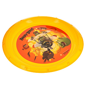 Тарелка 21,5см КОРАЛЛ Сердитые птички PLC-3973-C/AB 000000000001171392