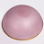 Салатник 21см GLASSCOM круглый pink стекло 000000000001213161