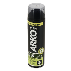 Гель для бритья 200мл Arko Hemp 2в1 509971 000000000001204414