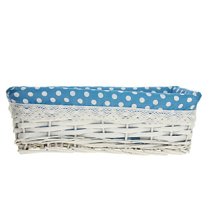 Коробка для хранения Горошек, 31х15х9.5 см 000000000001171453