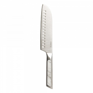 Нож Японский шеф-нож 17,8см DE'NASTIA ручка с мраморной вставкой нержавеющая сталь 000000000001218778