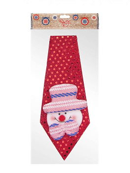 Маскарадное украшение Красный галстук на шею из нетканого материала (полиэфирные волокна) 20x8,5x1см 82305 000000000001201841