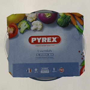 Кастрюля 3л 27см PYREX с крышкой стекло 000000000001097952