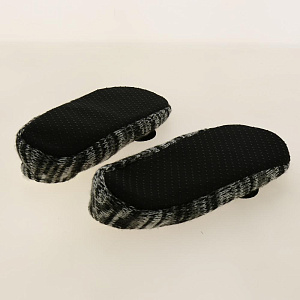 Туфли домашние(тапки) р.39-40 Животные вязаный серый 50%акр 50%пэ J000055(35-36) 000000000001187755