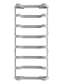 Подставка для сушки посуды 29x14x6см DE'NASTIA серый полипропилен 000000000001212522