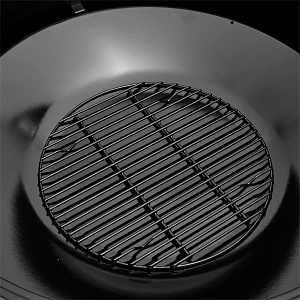 Чаша костровая 75х75х42см с крышкой кочергой решеткой сталь 000000000001218542