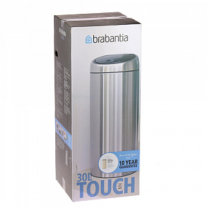 Мусорный бак Touch Bin Brabantia, 30л 000000000001125261