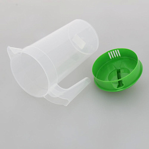 Кувшин 1,2л ПОЛИМЕРБЫТ с крышкой пластик 000000000001204977