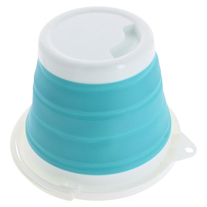 Складное ведро Fackelmann, 5л, силикон 000000000001121536