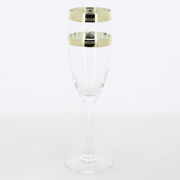 Набор фужеров для шампанского 6шт 170мл ПРОМСИЗ Лоза стекло 000000000001190645