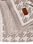 Плед 150х200см DE'NASTIA Гусиные лапки молочный/бежевый 100%акрил 000000000001212169