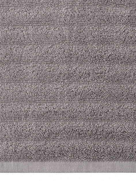 Полотенце махровое 40x60см LUCKY Узкая волна серый хлопок 100% 000000000001220909