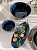 Блюдо овальное 30,5х13,6х2,7см DE'NASTIA синий керамика 000000000001210846