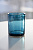 Стакан 450мл LUCKY с пузырьками синий стекло 000000000001216188