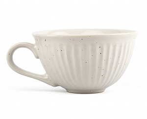 Чашка 530мл Белая глазурованная керамика 000000000001217632