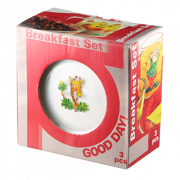Набор для завтрака Африка ОСЗ, 3 предмета 000000000001119935