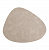 Салфетка сервировочная 45x36см DE'NASTIA с потертостями камень серый ПВХ 000000000001214104