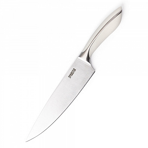 Нож-шеф поварской 19,8см DE'NASTIA белая ручка нержавеющая сталь/пластик 000000000001210801