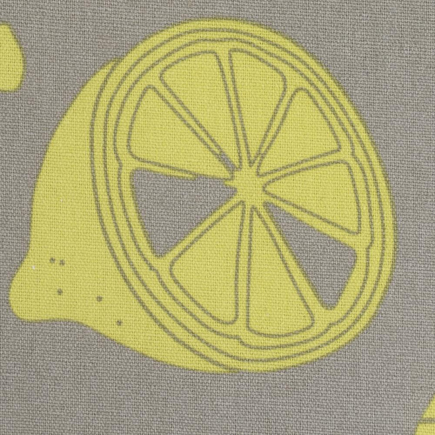 Подушка на стул DeNASTIA Коллекция"Лимоны"33x38x38см,100%хлопок/30%полиэстер,жёлтый/молочный P111184 000000000001202710