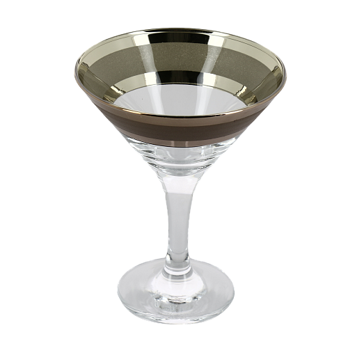 Набор бокалов для мартини 6шт узор "Ампир" стекло ERV79-410/S 000000000001204904