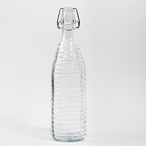 Бутылка 1л Полоска стекло 000000000001213758