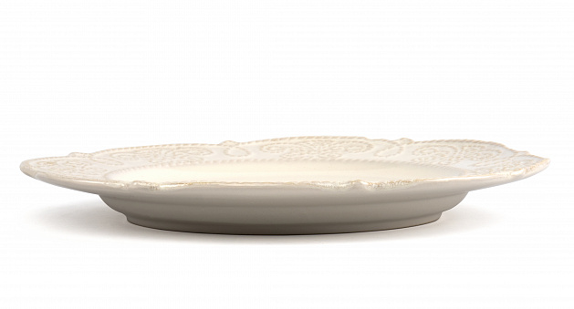 Тарелка обеденная 26,5см NINGBO White глазурованная керамика 000000000001217552