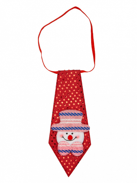 Маскарадное украшение Красный галстук на шею из нетканого материала (полиэфирные волокна) 20x8,5x1см 82305 000000000001201841