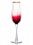 Набор фужеров для шампанского 2шт 250мл LUCKY Градиент бордовый стекло 000000000001208029