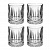 Набор стаканов для виски 4шт 210мл PASABAHCE ELYSIA стекло 000000000001222222