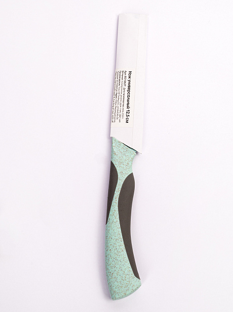 Нож универсальный 12,5см, зеленый, нержавеющая сталь, R010627 000000000001196192