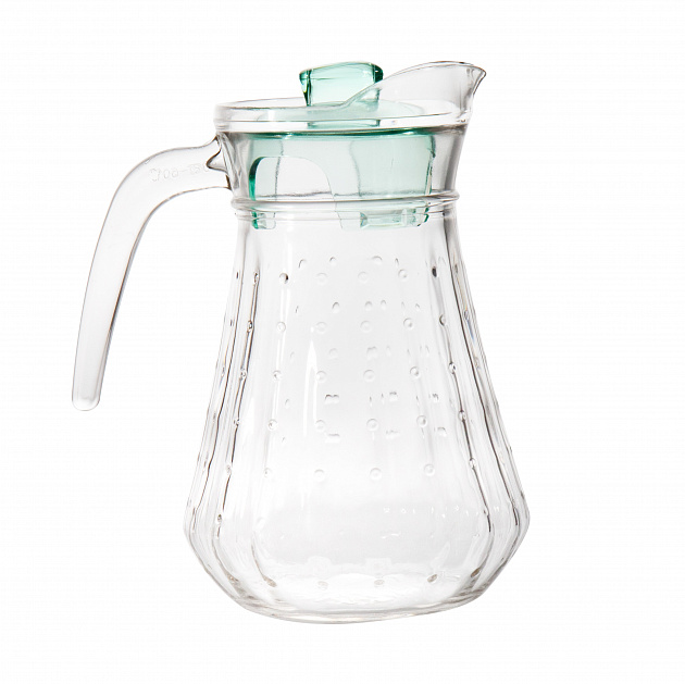 Набор для питья GARBO GLASS Кактус (кувшин 1л + стакан 240мл-4шт) стекло 000000000001217352