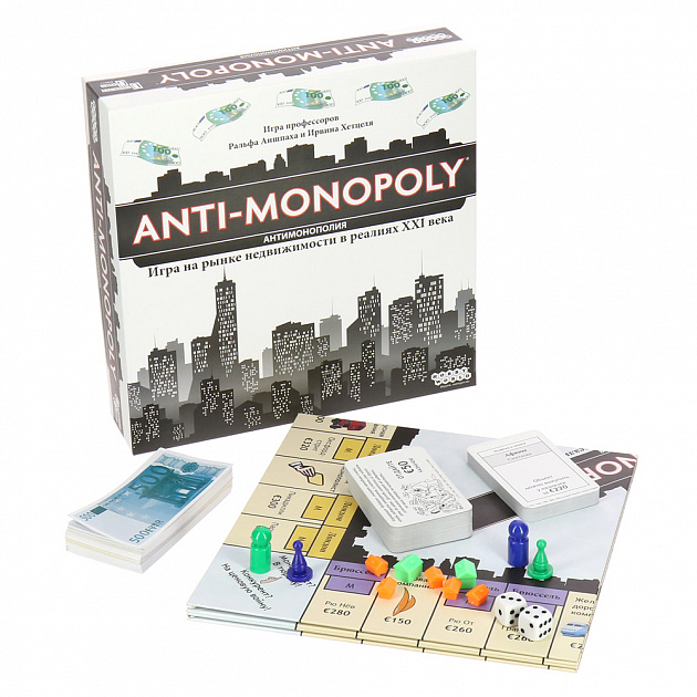 Настольная игра Антимонополия Hobby World 000000000001138306