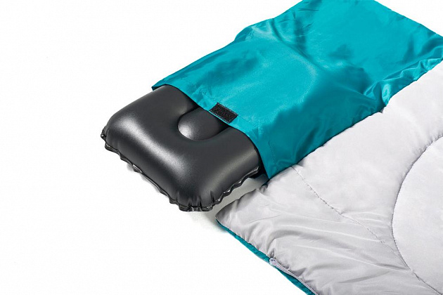 Мешок спальный 190х84см BESTWAY ИВЭЙД-10 + надувная подушка сумка-переноска 000000000001215650